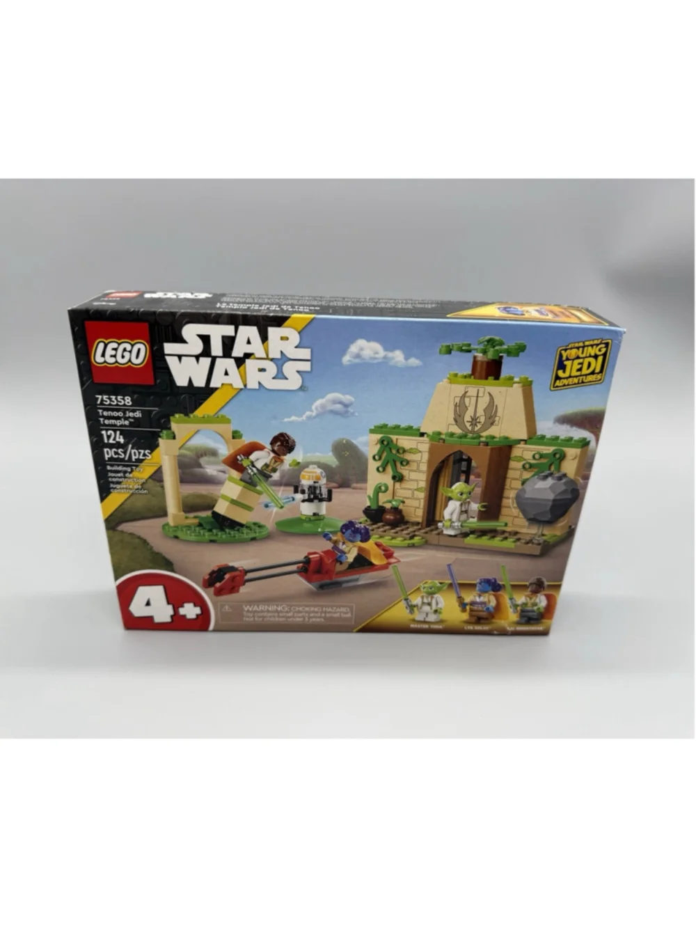 LEGO Retired Star Wars Young Jedi Adventures Tenoo Jedi Temple 75358 124 pcs